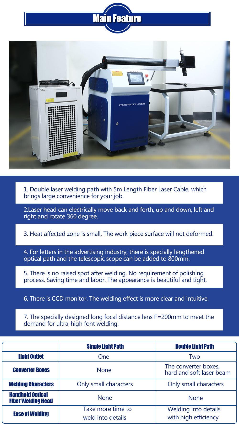 Dual Paths 300W 500W Advertizing Channel Letter Welders for Sale