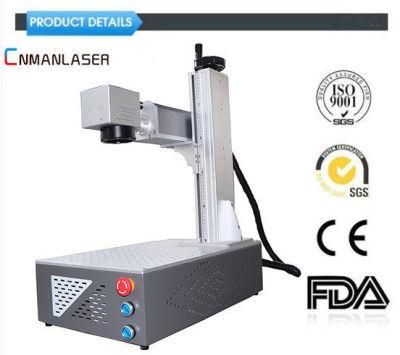 30W Fiber Laser Marking Machine Carving Machine Hang Metal Laser Engraving Machine