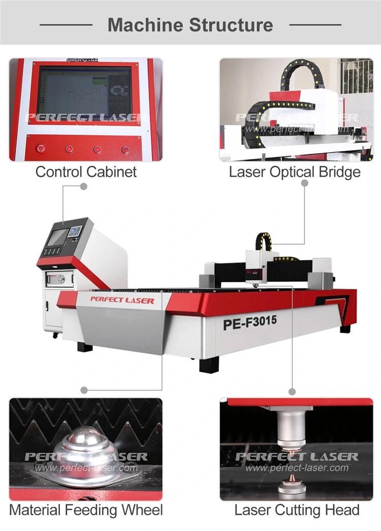 1000W 1500W High-Speed Fiber Metal Sheet Laser Cutting System Machine