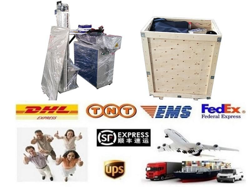 Air Cooling 20W 30W Portable Laser Marking Machine with Computer