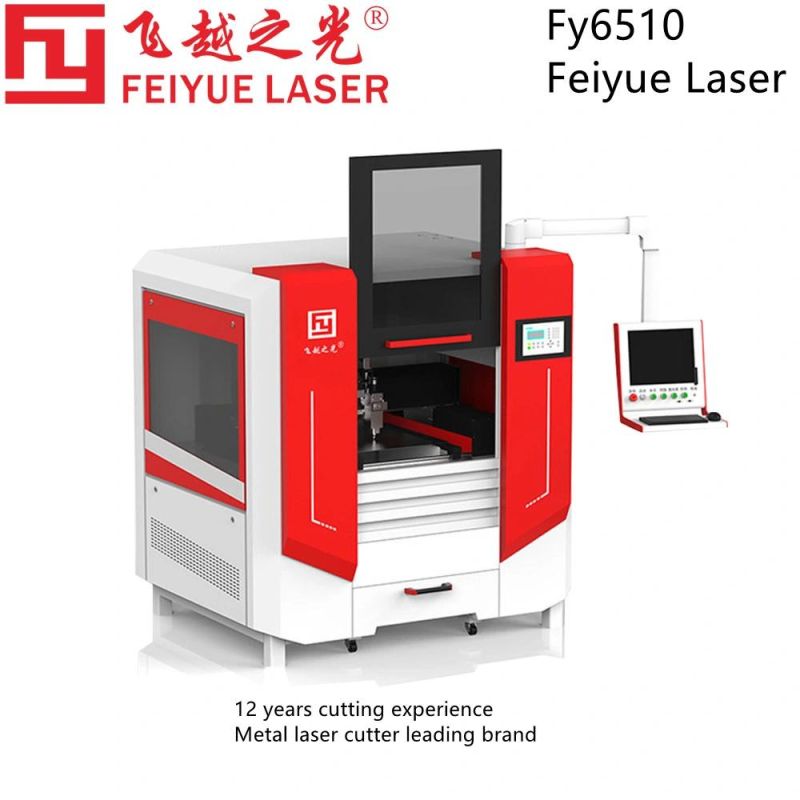 Fy6510 Feiyue Laser Fiber Laser Cutting Machine Manufacturer Sheet Metal Cutting Machine Price Precision Laser Cutter for Aluminum Stainless Steel Copper