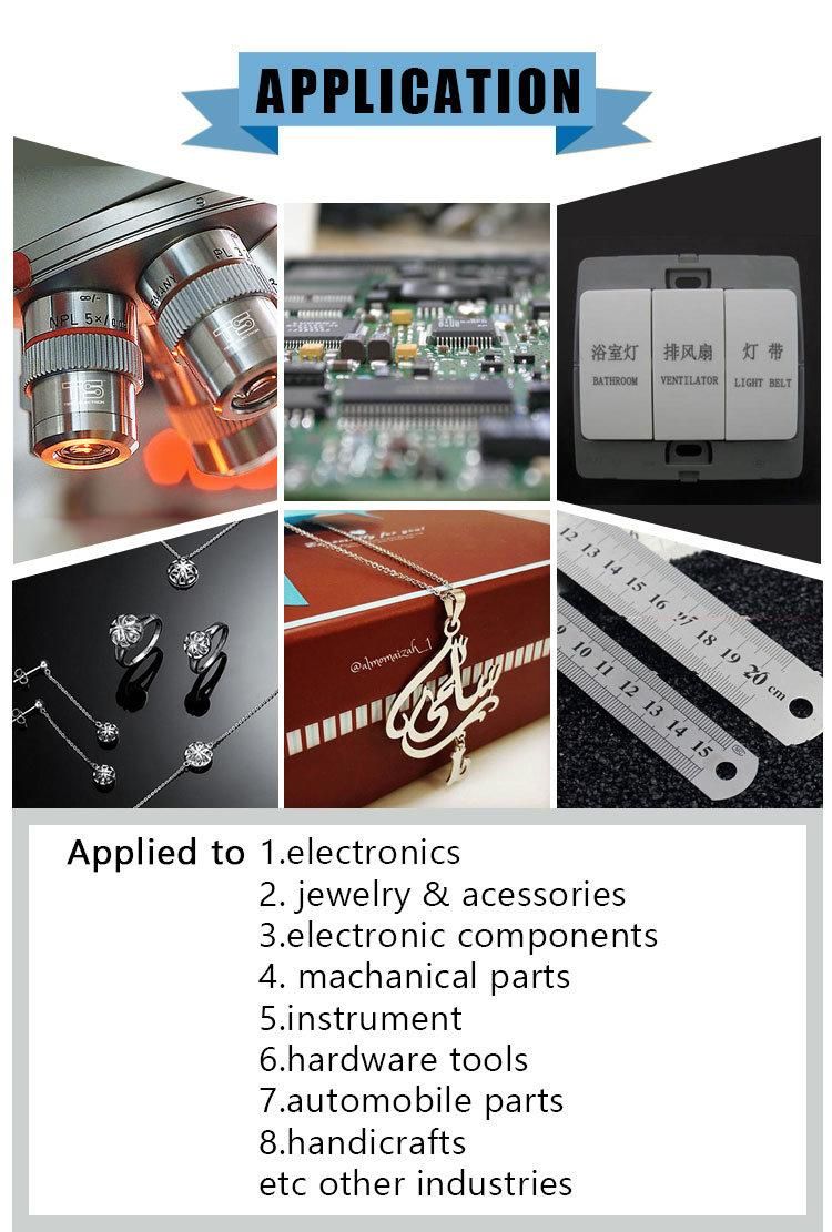 Bronze Metal Engraving 20W 30W 50W Fiber Laser Marking Machine