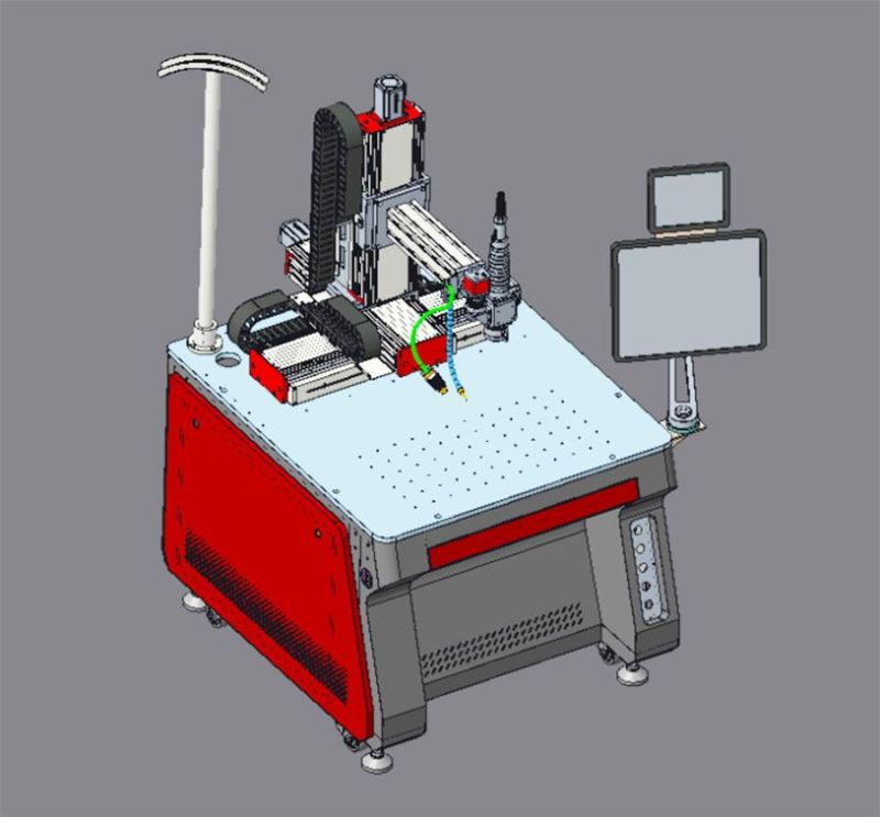 Type C USB Data Line Cable Precision Galvo Qcw Fiber Laser Welding Machine