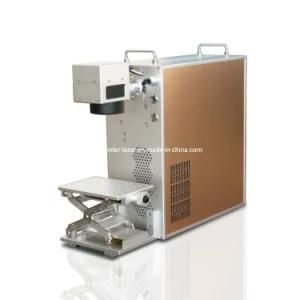 Small Portable Fiber Laser Marking Machine 50W for Pen