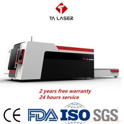Laser Type CNC Fiber Laser Cutting Machine with Double Platform