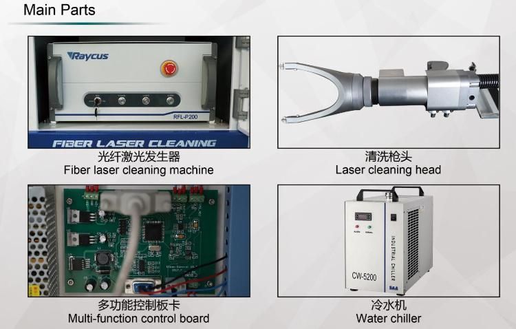 Defy Portable 100W Fiber Laser Cleaning Machine for Metal