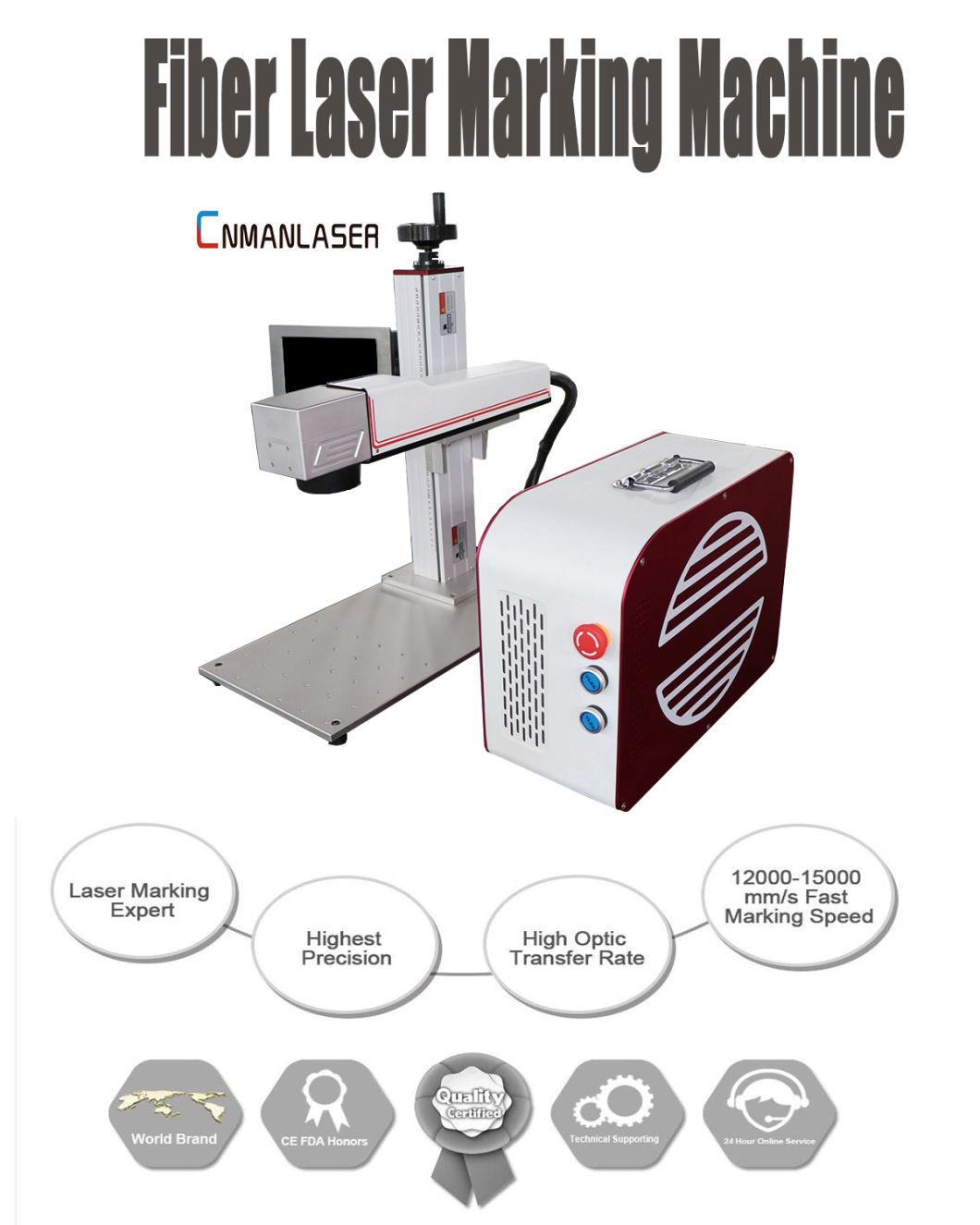 50W 100W CO2 Autofocus CNC Fiber Laser Marking /Engraving/Engraver/Marker /Cutting/Cutter/ Machine for Metal/ Cup/Jewelry /Plastic/ Laser Marking Machine
