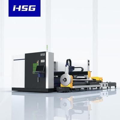 The Most Popular High Power Metal Sheet and Pipe Tube CNC Cutting Machine for Laser Cutting Fibre Laser Machine
