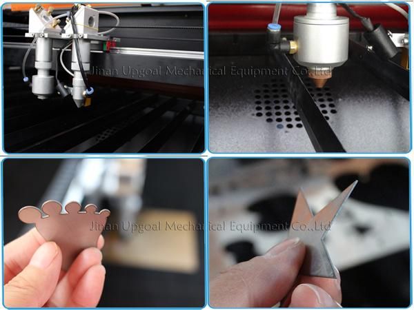 Economic Double Heads Metal and Non-Metal CO2 Laser Engraving Cutting Machine