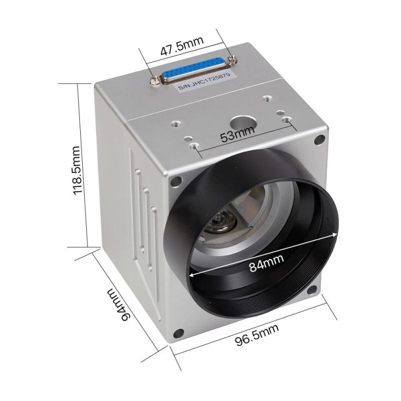 Fiber Laser Engraving Machine with Spare Part Sg7110 Galvo Scanner