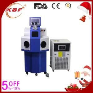 Automatic Metal Alloy Jewelry Laser Spot Welding / Welder Machine