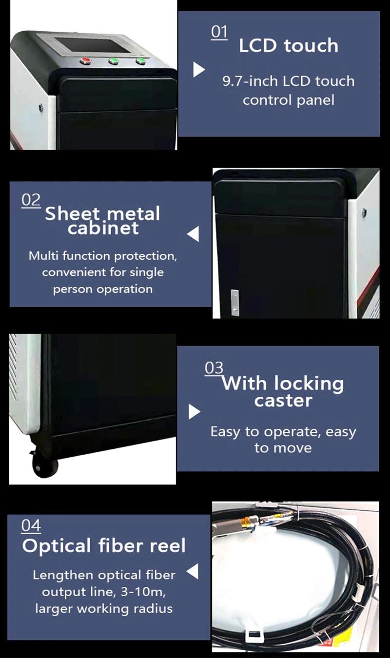 China Professional Paint Cleaning Laser Cleaning Machine Manufacturing Price