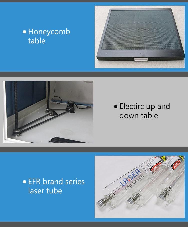 CNC Router CO2 Cutting Machine for Acrylic/ Plastic Material Cutting