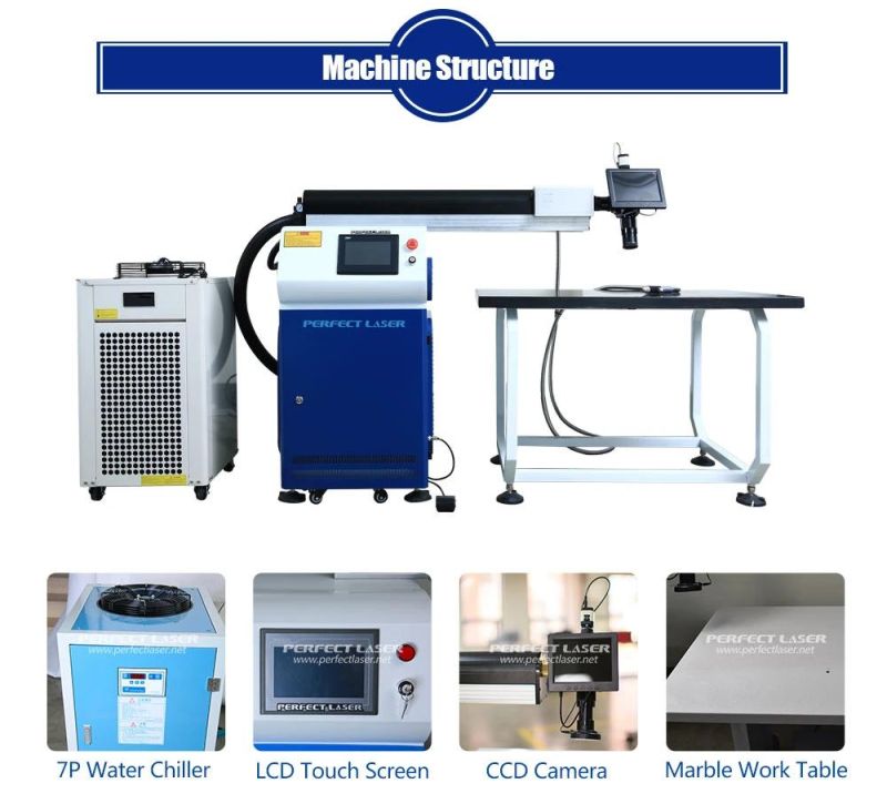 China Easy Operation 300W 500W 3D Letter CNC Laser Welding Machine for Advertisement Industry