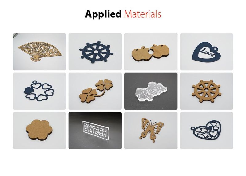 Best Price 100 Watt CO2 Laser Cutting Machine for Wood, Rubber, PVC, Polywood, Plexiglass, Paper for Cutting and Engraving