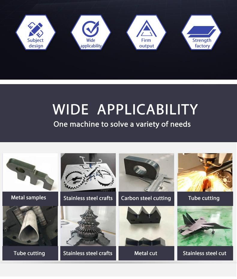 1000W 1500W 2000W CNC Laser Heavy Fiber Laser Cutting or Engraving Machine for Metal Carbon Steel, Stainless Steel Sheet Plate Cutting