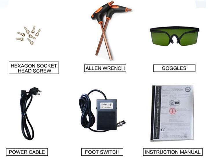 10W 20W Fiber Laser Marking Machine for Ring Stainless Steel Metal