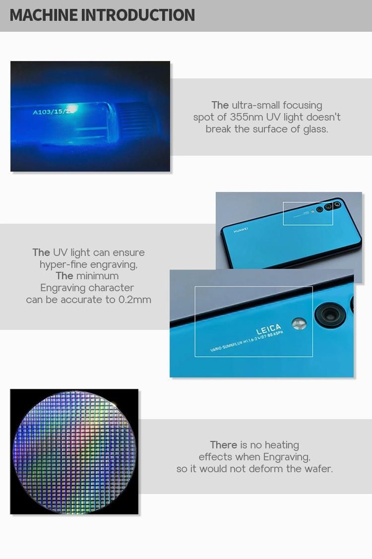 Professional 10W Classical PCB ABS Pvp UV Laser Marking Machine UV Laser Marking Machine