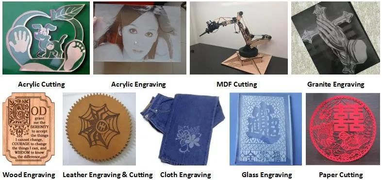 Mini 3060 CO2 Laser Cutting Engraving Machine with CE Approved