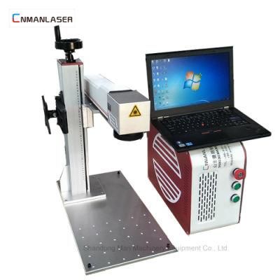 Small 20W Mini Fiber Laser Marking Machine with Auto Focusing