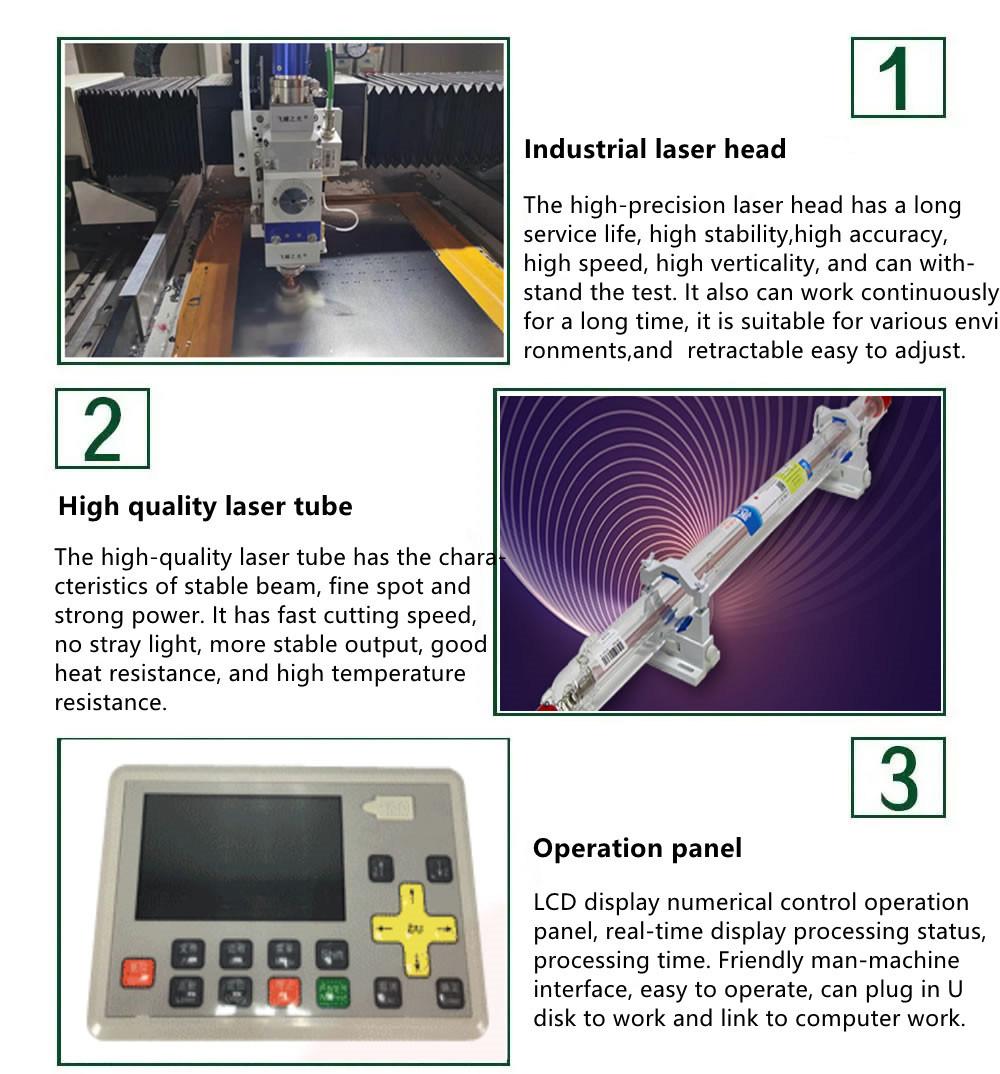 Fy1610 Feiyue Jigsaw Puzzle Die Jigsaw Making Machine CO2 Non-Metal Puzzle Die Cutting Machine Wood Acrylic CNC Jigsaw Puzzle Die Cutting Machine