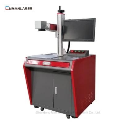 Metal Jewelry 20W Desktop Optical Fiber Laser Engraving Marking Machine