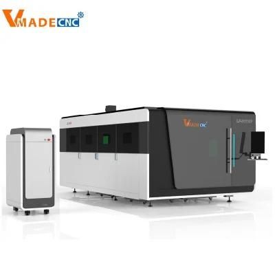 Fiber Laser Cutting and Engraving Machine 3015 Working Table 3000W Laser Power Steel Laser Cutting Machine