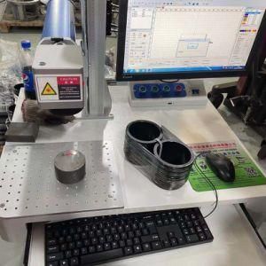Jpt Mopa Color Fiber Laser Marking Machine for Color Black Deep Marking on Metal Fine Laser