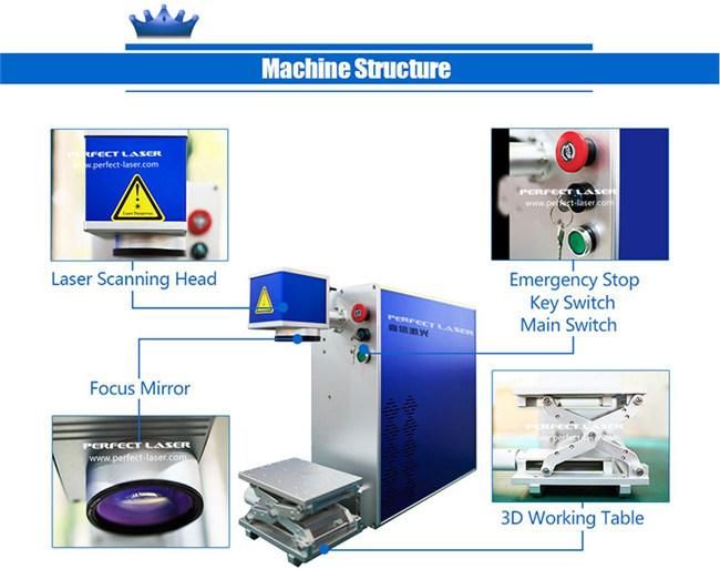 High Qaulity Fiber Laser Marking Machine on iPhone7 Cover