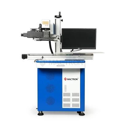Leather Acrylic Wood 30W 60W CCD CO2 Laser Marking Machine Price