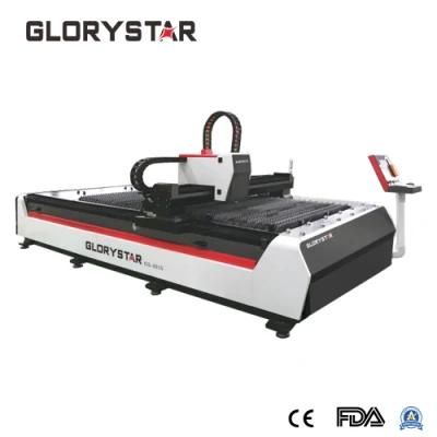 Advertising Industry Glorystar Ipg 1000W-3000W Fiber Metal Laser Cutting Machine