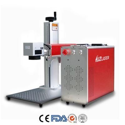 Split Type Mini Optical Fiber Laser Marking Machine 20watts