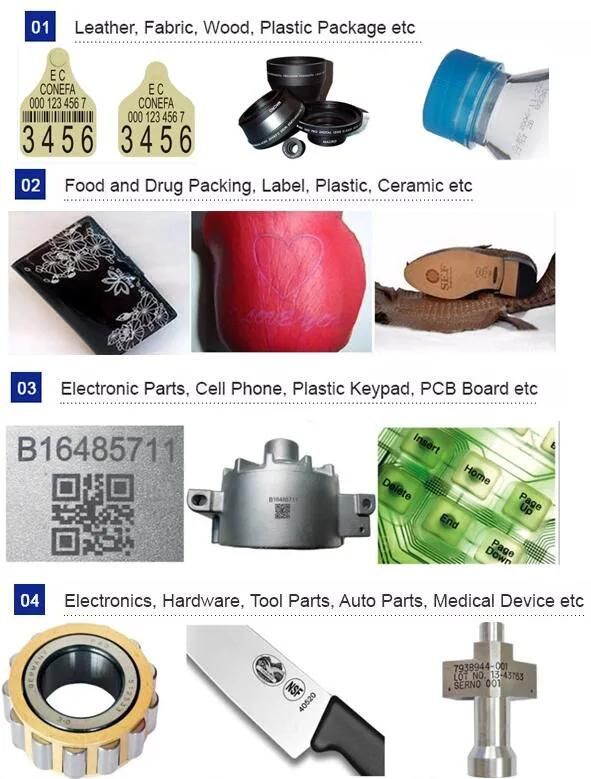 Desktop Metal Nonmetal Fiber Laser Marking Machine 20W Low Price