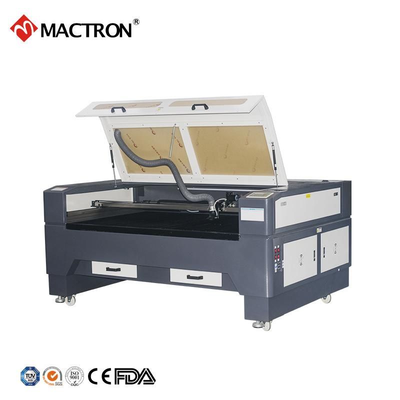 Acrylic Leather Glass Stone Wood Paper Card Laser Cutting Machine with Smoke Purification System