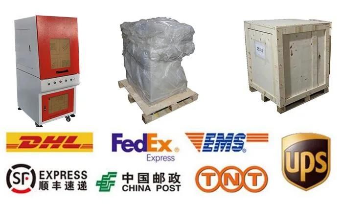Air Cooling Enclosed Fiber Color Laser Marking Machine 20W