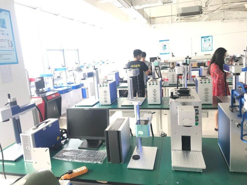 Laser 20W 30W 50W Mask Mini Fiber Laser Marking Machine