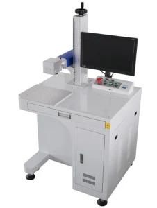 Desktop Industrial Use Fiber Laser Marking Machine for Metal Materials