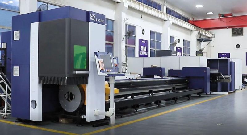 Stainless Steel Aluminum Copper CNC Sheet Metal Tube Pipe Fiber Laser Cutting (Cutter) Machine