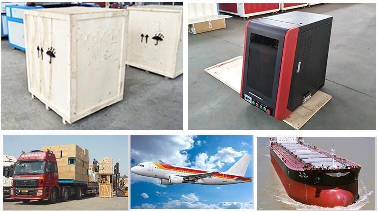 Raycus Max Source Portable Enclosed 30W Fiber Laser Marking Machine
