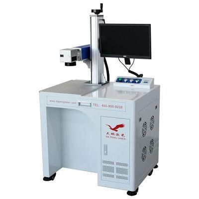 20W 30W 50W Fiber Laser Marking Machine for Metal/ Plastic Cup/Bearing