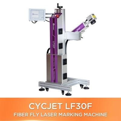 Cycjet High-Speed Fiber Fly Laser Marking Machine for PVC/PE/PPR Pipe