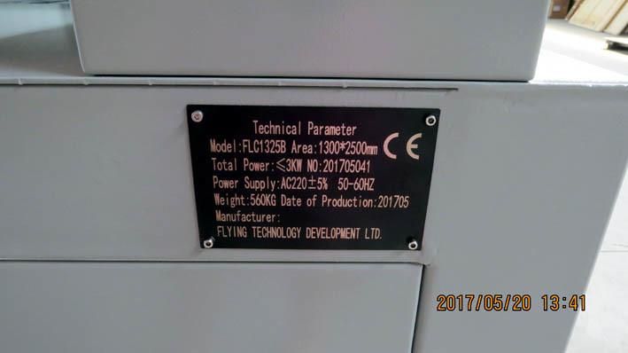 CNC CO2 80W 100W 150W 180W 300W Laser Cutting Laser Cutter Machine for Wood Metal Flc1325b