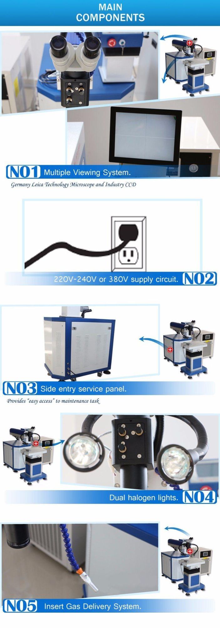 Shenzhen Leikang International Mold Laser Welding Machine for Jewelry/ Electronics/Communications