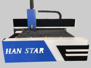 Han Star Ce Standard 3000W/6000W/8000W Single Table Heavy Duty Metal CNC Metal Stainless Steel Aluminum for Copper Fiber Laser Cutter Machine