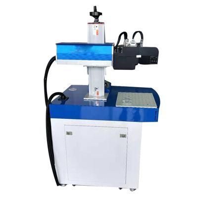 3D Metal Fiber Laser Marker on Curved Circular Surface Conic Surface Fiber Laser Engraving Machine