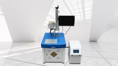 China High Speed Precision 3W UV Laser Marking Machines for Package Coding in Beverage Industry