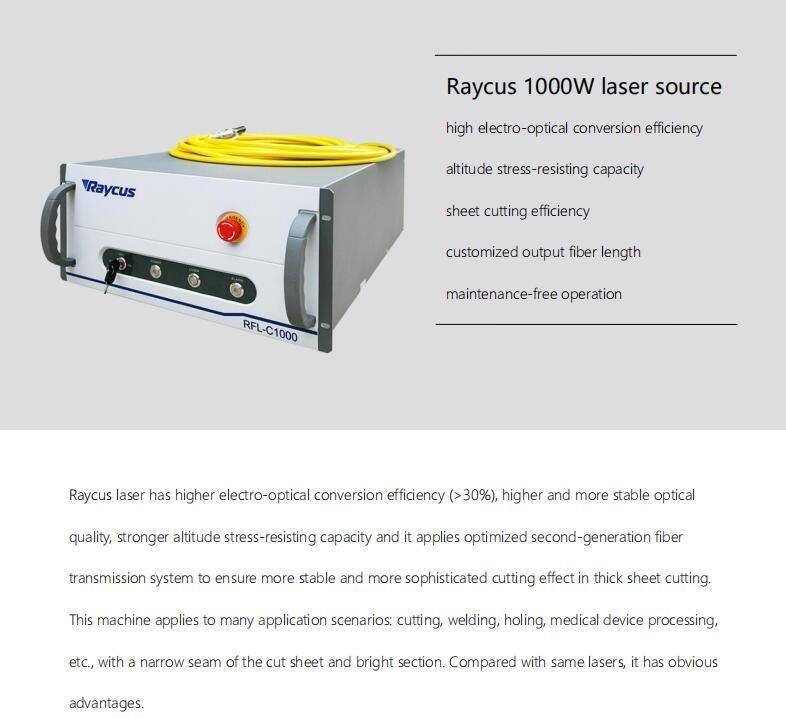 CNC Fiber Laser Cutter for Metal Stainless Steel Pipe Tube
