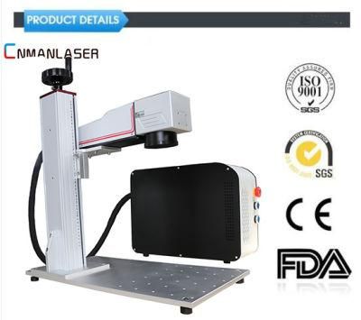 30W Laser Engraving/Marking Machine with Raycus Power for Metal Seal/Plastic/Phone Case/HS Code