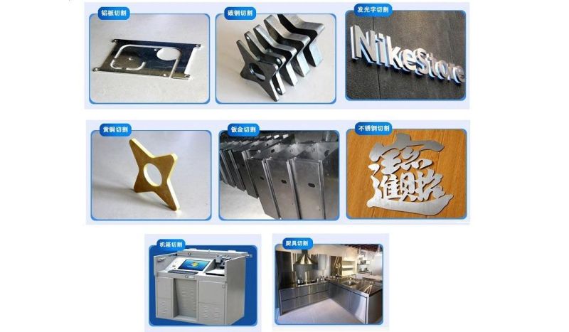 1000W Laser Cutting Machine CNC Price, Iron Aluminium Carbon Steel Metal Alloy Cutter, Mini Machinery Performance Industry Equipment