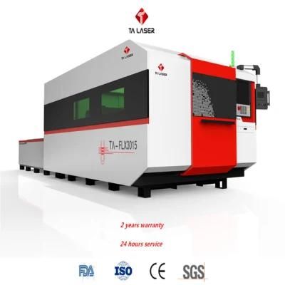 CNC Metal Fiber Laser Cutting Machine with Safety Shield